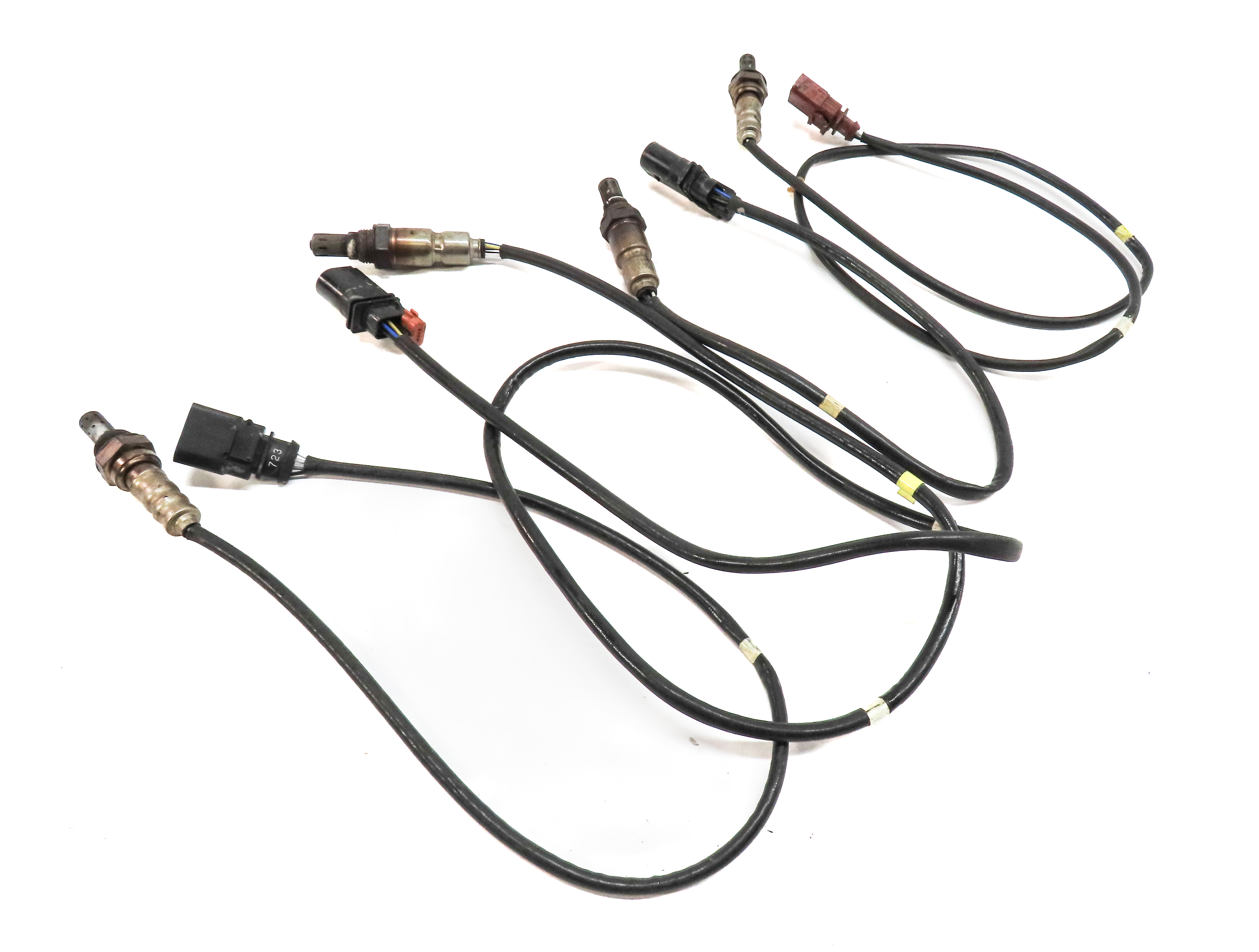 2015 AUDI Q7 (4L) 3.0L SUPER (CTWA) ENGINE OXYGEN O2 LAMBDA PROBE SENSOR SET/4 — exact item pictured